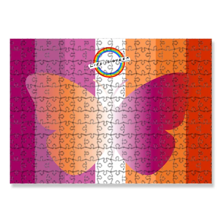 Puzzle mascotte Lesbo