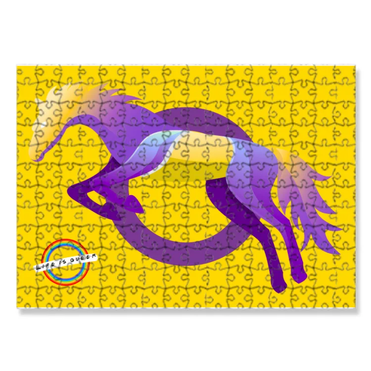 Puzzle cavallo intersex