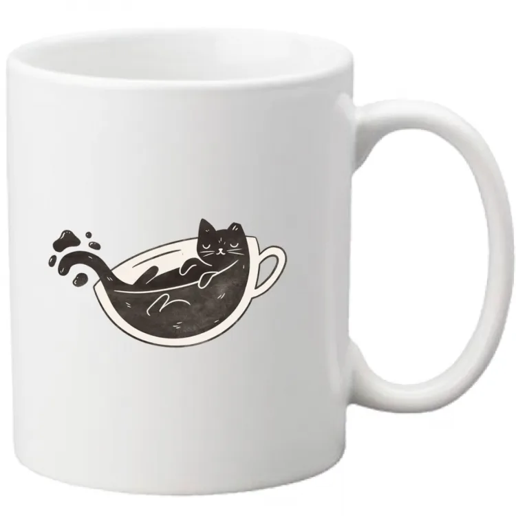 mug "cats and coffee"