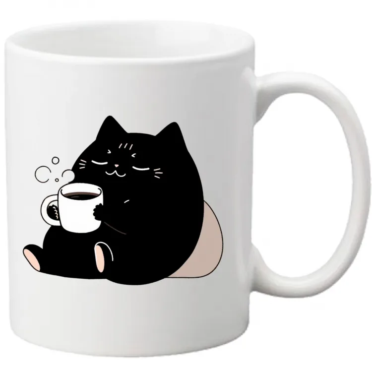 mug "cats and coffee"