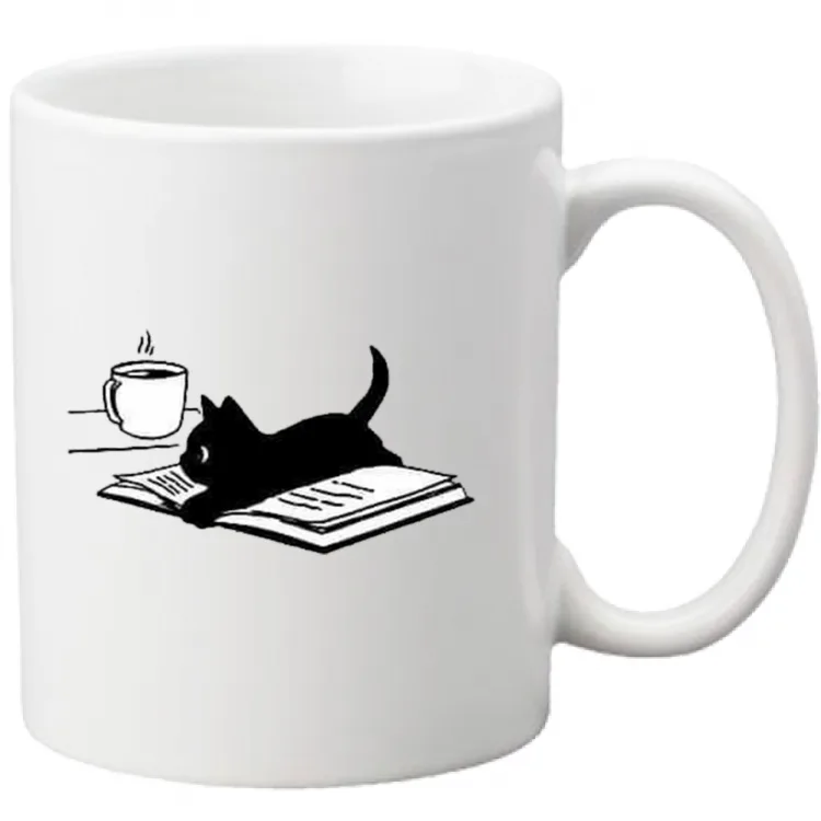 mug "cats and coffee"