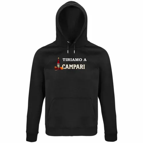 Felpa Organica Unisex Cappuccio