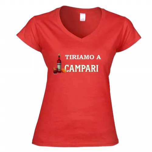 T-Shirt Donna Scollo V