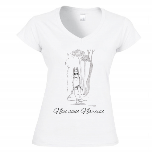 T-Shirt Donna Scollo V