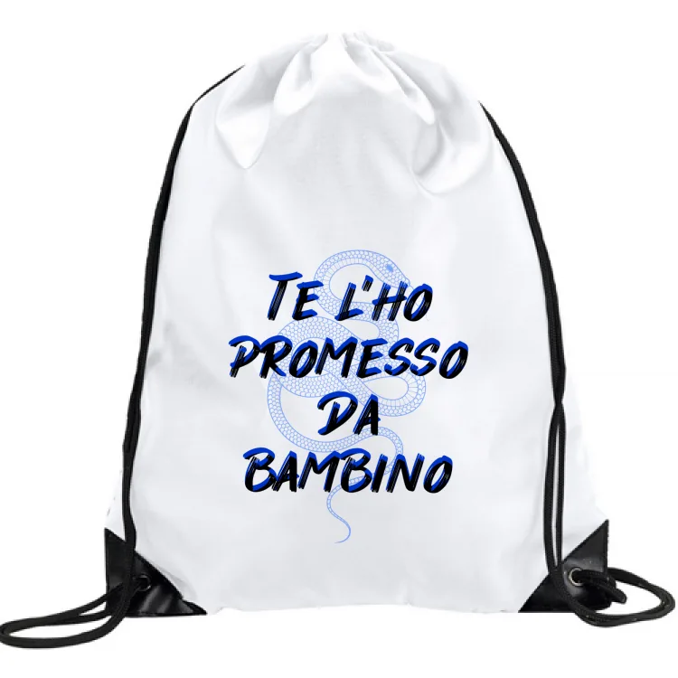 TE L'HO PROMESSO DA BAMBINO-sacca