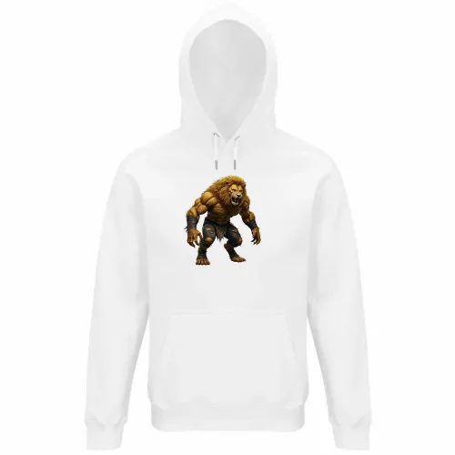 Felpa Organica Unisex Cappuccio