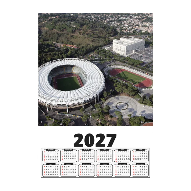 Stadio olimpico calendario 2026