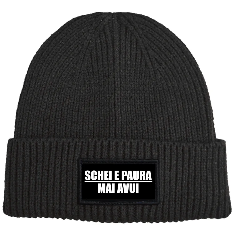 SCHEI E PAURA-berretto