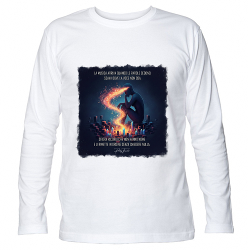 T-Shirt Unisex Manica Lunga