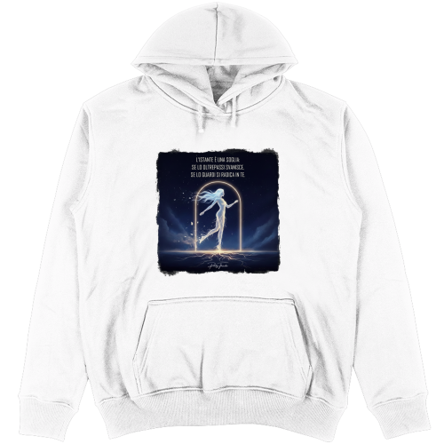 Felpa Unisex con Cappuccio