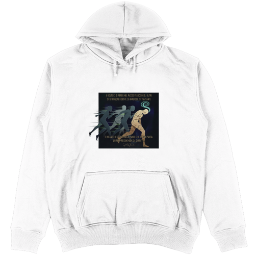 Felpa Unisex con Cappuccio