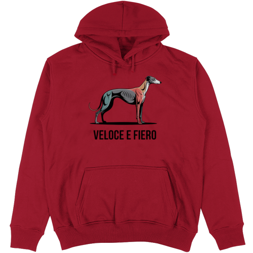 Felpa Unisex con Cappuccio