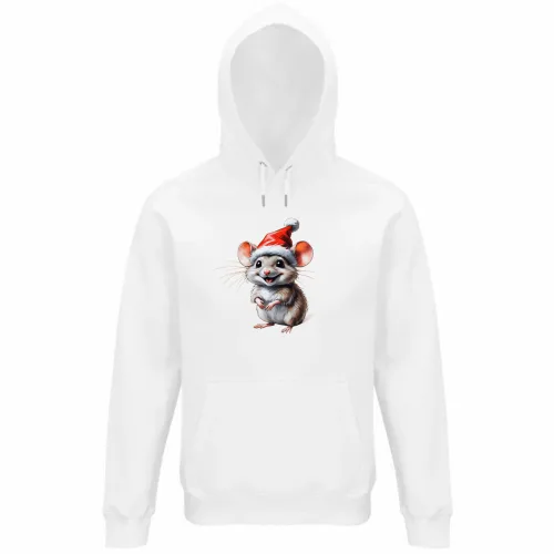 Felpa Organica Unisex Cappuccio