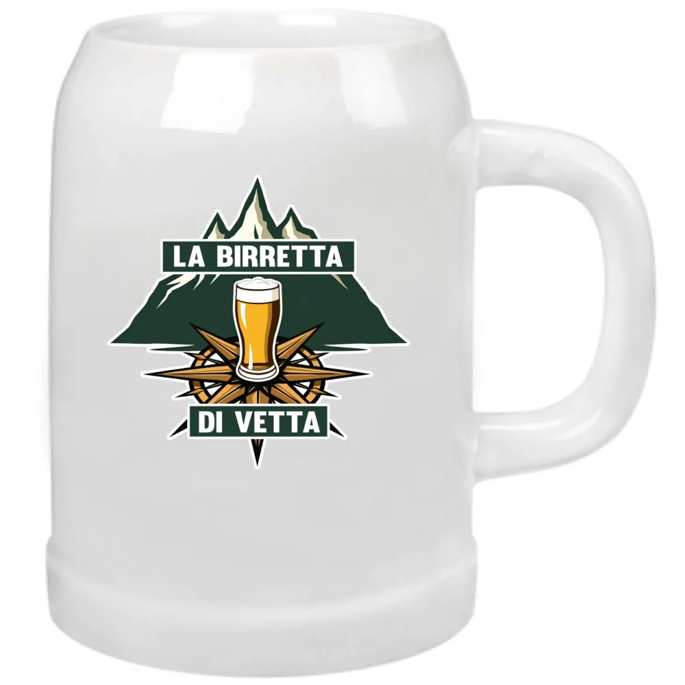 BOCCALE BIRRA W - BIRRETTA DI VETTA - MOD 2
