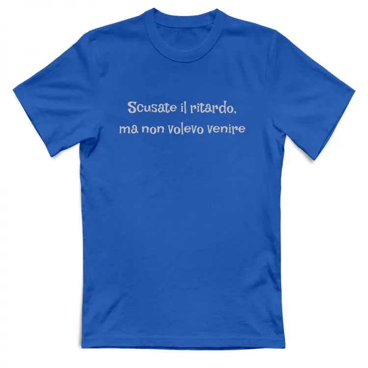 Scusate il ritardo