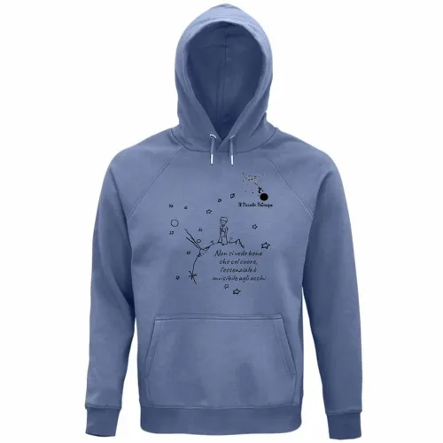 Felpa Organica Unisex Cappuccio