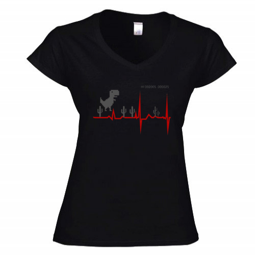 T-Shirt Donna Scollo V