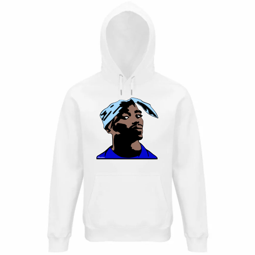 Felpa Organica Unisex Cappuccio