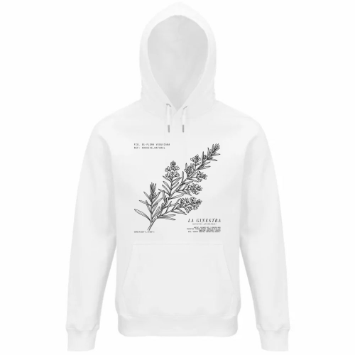 Felpa Organica Unisex Cappuccio