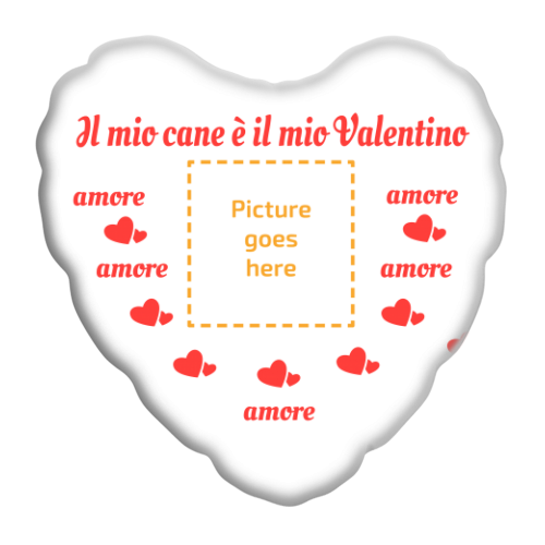 Cuscino Cuore