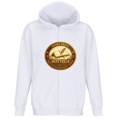 Felpa Premium Cappuccio Zip