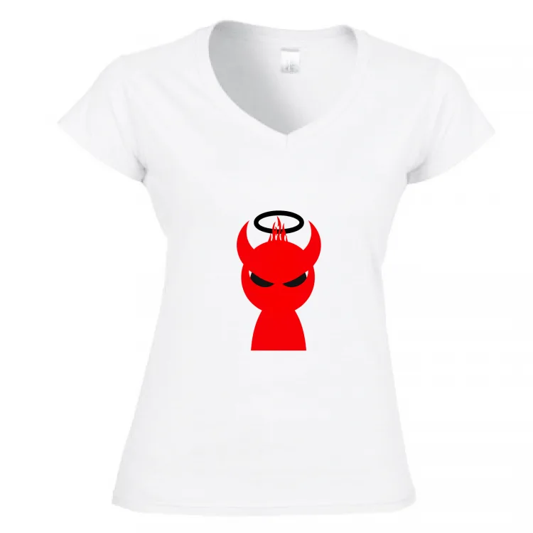 T-Shirt Donna  Diavolessa Rossonera