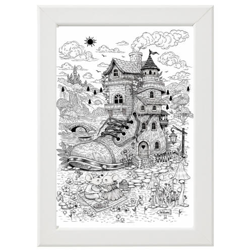 Poster con Cornice 30x45