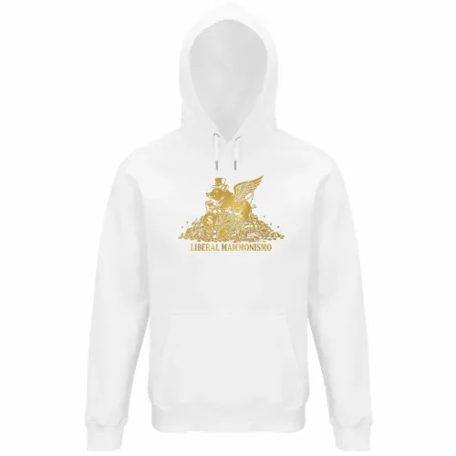 Felpa Organica Unisex Cappuccio