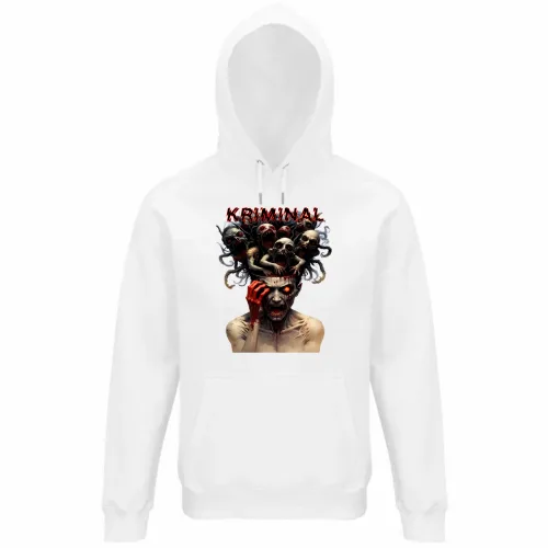 Felpa Organica Unisex Cappuccio