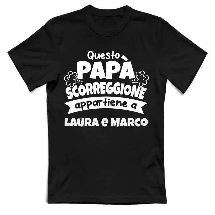 Papà Scorreggione Personalizzabile