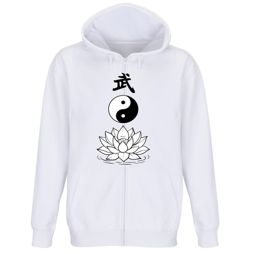 Felpa Premium Cappuccio Zip