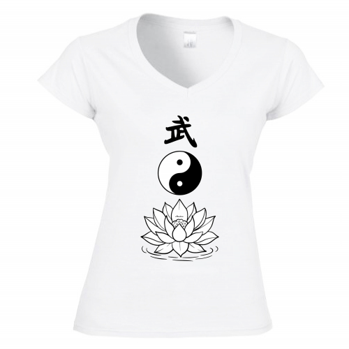 T-Shirt Donna Scollo V