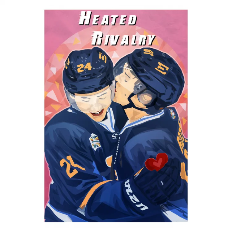 Canvas Heated Rivalry Shane Ilya