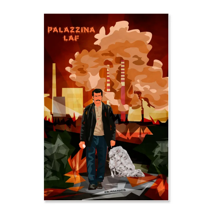 Poster Palazzina Laf