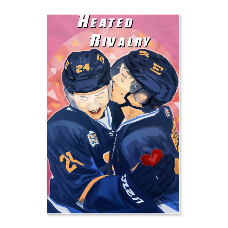 Poster Heated Rivalry Shane Ilya