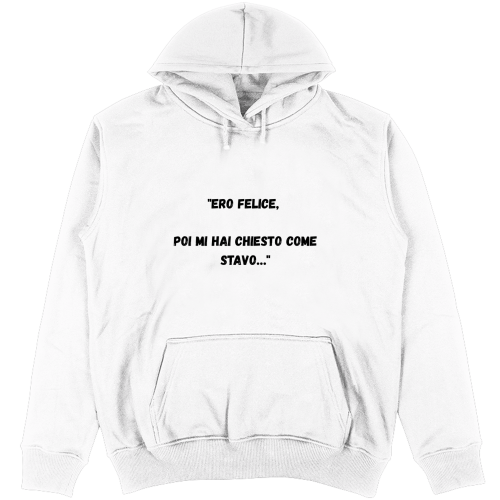Felpa Unisex con Cappuccio