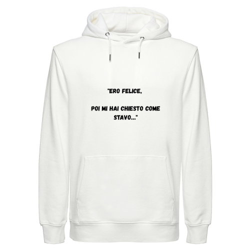 Felpa Cappuccio Unisex Canapa