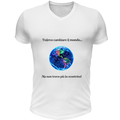 T-Shirt Unisex Scollo V