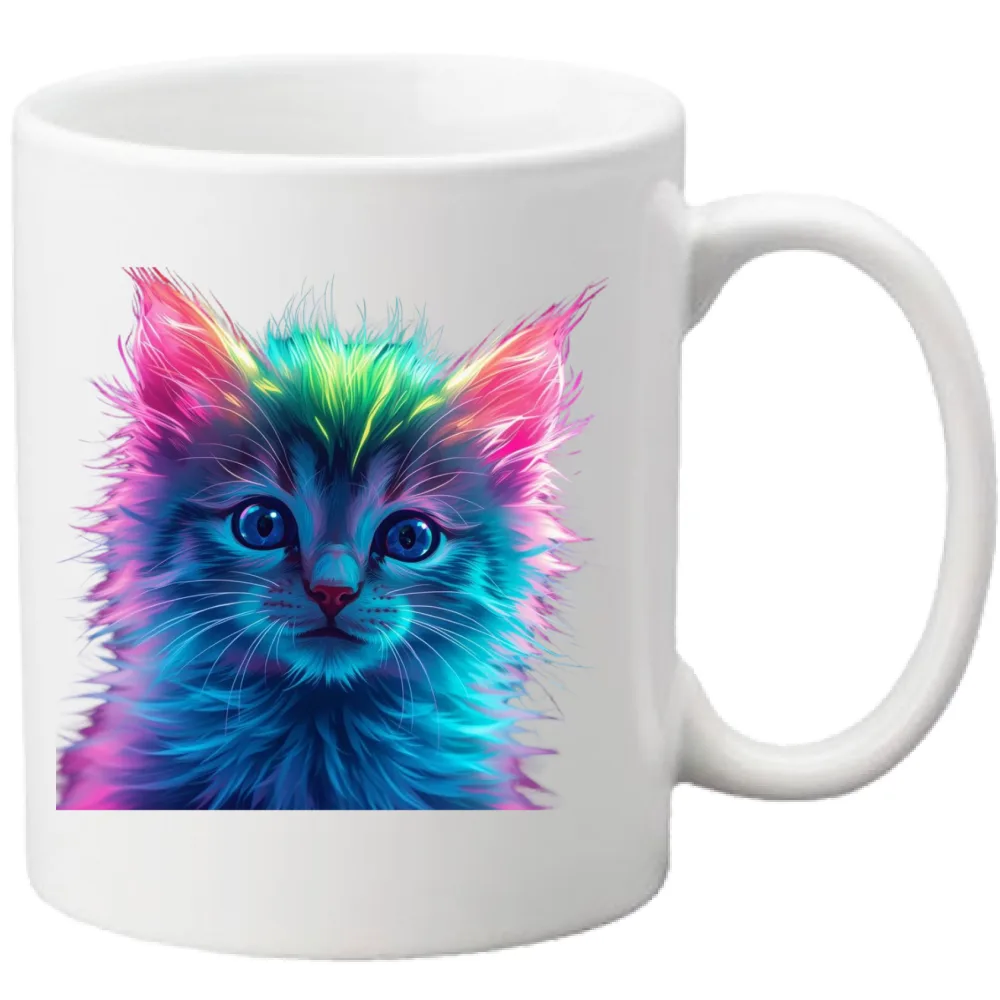 Tazza Gattino Neon
