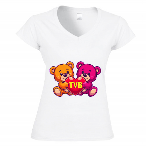 T-Shirt Donna Scollo V