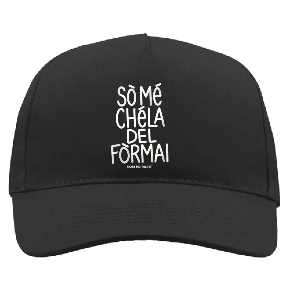 Cappellino Dialetto Bresciano so chela del formai