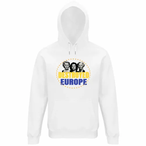 Felpa Organica Unisex Cappuccio
