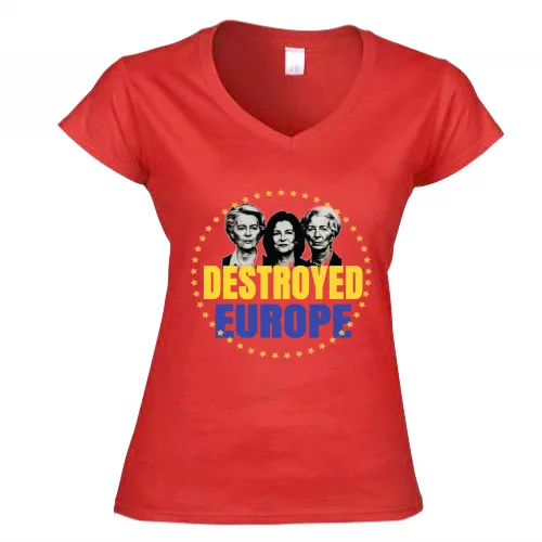 T-Shirt Donna Scollo V