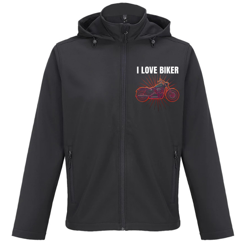 Giacca con Cappuccio Softshell