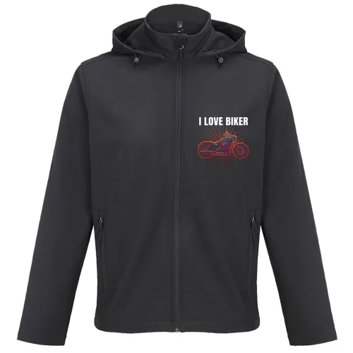 Giacca con Cappuccio Softshell