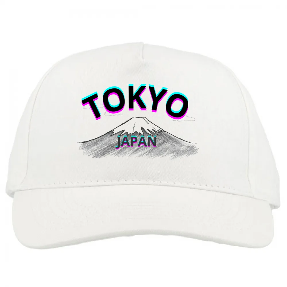 Cappello Tokyo - Baseball Cap Premium Regolabile