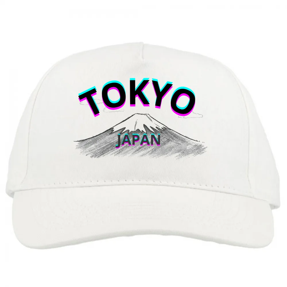 Cappello Tokyo - Baseball Cap Premium Regolabile