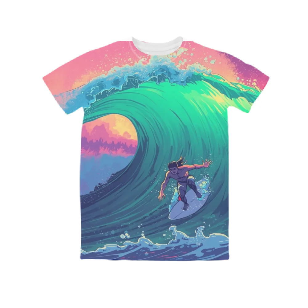 T-shirt surfing