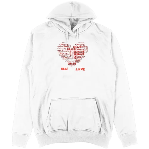 Felpa Unisex con Cappuccio