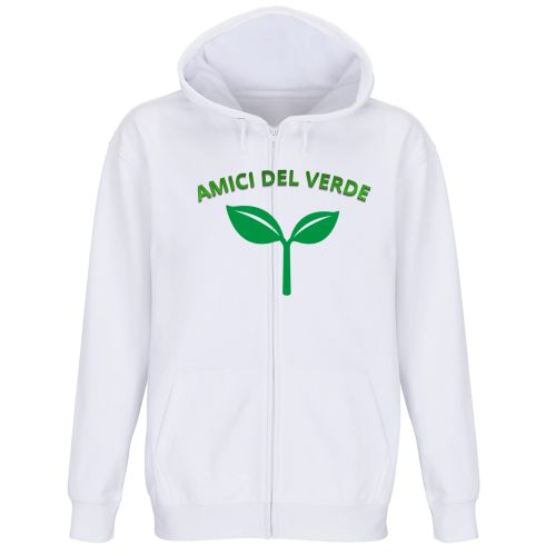 Felpa Premium Cappuccio Zip